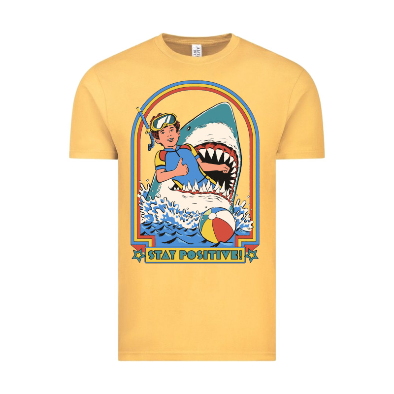 Stay Positive Classic Vintage Tee by FloraArt | Teevron