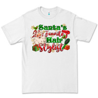White santas favorite hair stylist Premium Tee - MaliasSmallBusiness