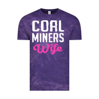 Cloud Purple coal miners wife t shirt Vintage Tee - FloraArt