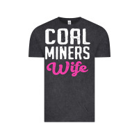 Vintage Black coal miners wife t shirt Vintage Tee - FloraArt