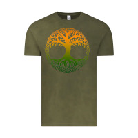 Vintage Olive tree of life merch Vintage Tee - trangStudio
