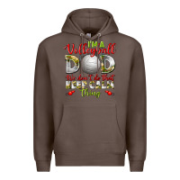 Coffee I'm a Volleyball Dad we don't do that keep calm Premium Hoodie - BundleAndBundleShop