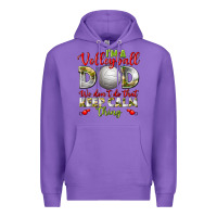 Purple I'm a Volleyball Dad we don't do that keep calm Premium Hoodie - BundleAndBundleShop