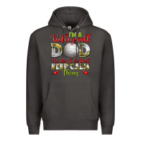 Smoke I'm a Volleyball Dad we don't do that keep calm Premium Hoodie - BundleAndBundleShop