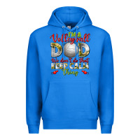 True Royal I'm a Volleyball Dad we don't do that keep calm Premium Hoodie - BundleAndBundleShop