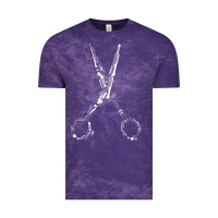 Cloud Purple Barber Hairdresser For Barbershop Owner Gift Haircut Stylist Vintage Tee - trangStudio