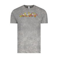 Cloud Rock Snow White And The Seven Dwarfs Marching In Line Vintage Tee - FloraArt