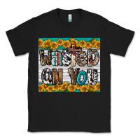 Black Western Wasted On You Classic Tee - LillyAllenDesigns