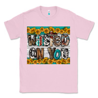 Bubblegum Pink Western Wasted On You Classic Tee - LillyAllenDesigns