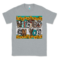 Heather Grey Western Wasted On You Classic Tee - LillyAllenDesigns