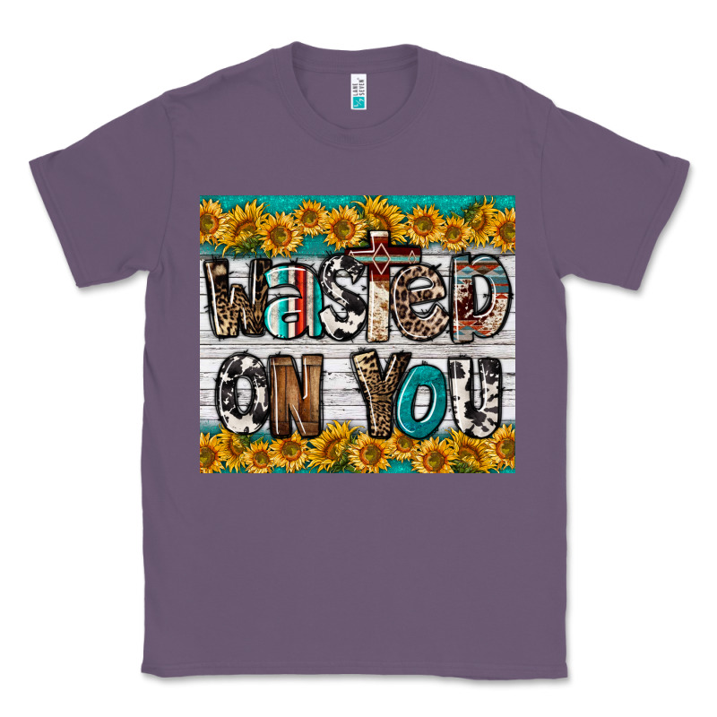 Western Wasted On You Classic Tee by LillyAllenDesigns | Teevron