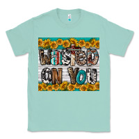 Seafoam Western Wasted On You Classic Tee - LillyAllenDesigns