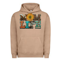 Pigment Burro western cowhide leopard turquoise  leather aztec sunflower mom Urban Hoodie - Artiststas