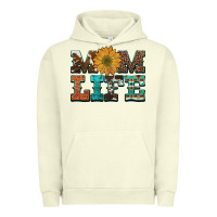 Pigment Pistachio western cowhide leopard turquoise  leather aztec sunflower mom Urban Hoodie - Artiststas
