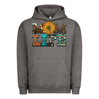 Pigment Tornado western cowhide leopard turquoise  leather aztec sunflower mom Urban Hoodie - Artiststas