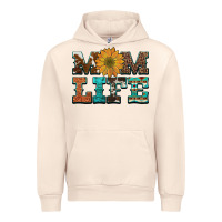 Sandshell western cowhide leopard turquoise  leather aztec sunflower mom Urban Hoodie - Artiststas