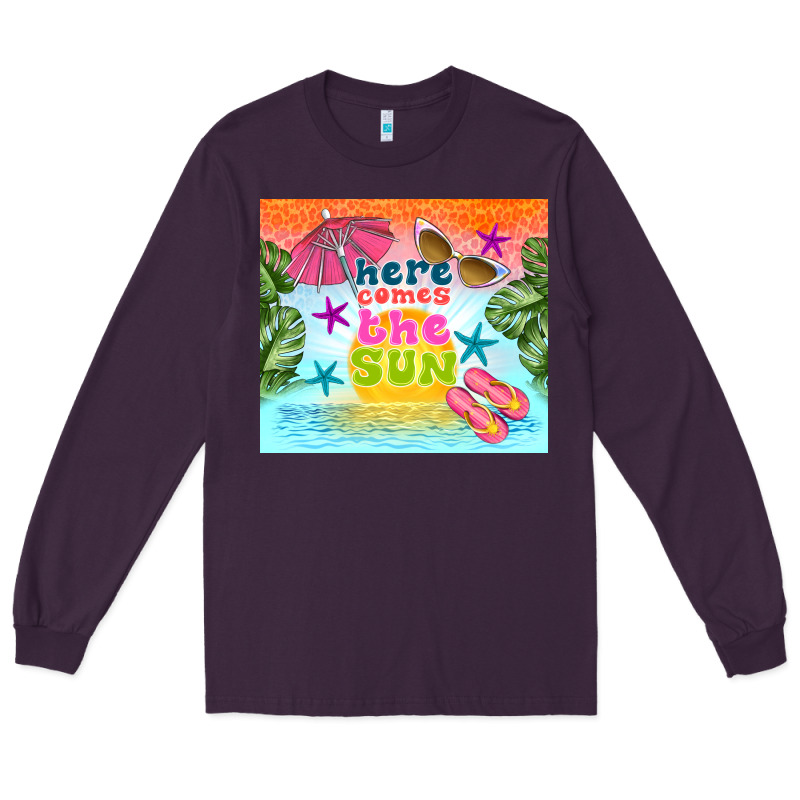 Here Comes The Sun Long Sleeve Tee by TumblerDesignByShophia | Teevron
