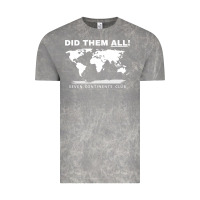 Cloud Rock Seven Continents Shirt Vintage Tee - FloraArt