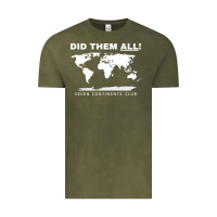 Seven Continents Shirt Vintage Tee | Teevron