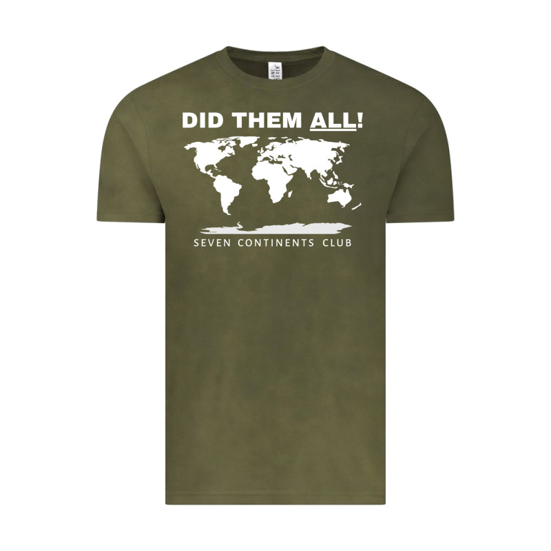 Seven Continents Shirt Vintage Tee by FloraArt | Teevron