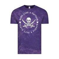 Work Like A Captain Party Like A Pirate Vintage Tee | Teevron