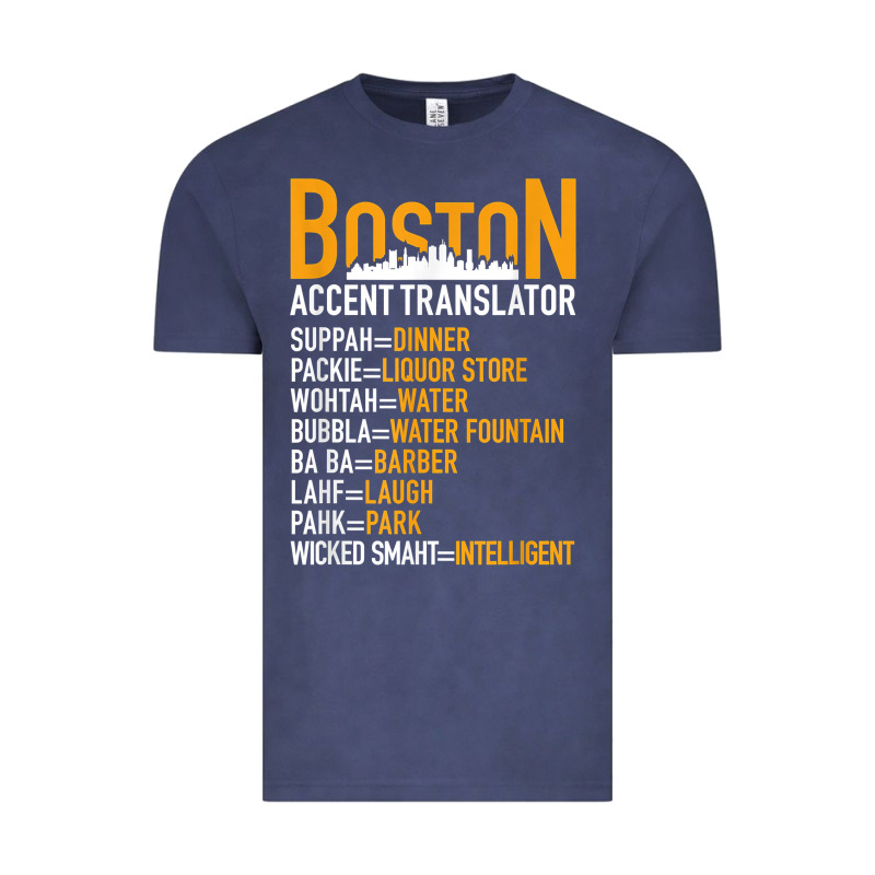 Wicked Smaht Boston Accent Translator Bostonians Gifts Shirt Vintage Tee by FloraArt | Teevron