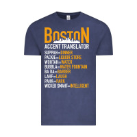 Vintage Denim wicked smaht boston accent translator bostonians gifts shirt Vintage Tee - FloraArt