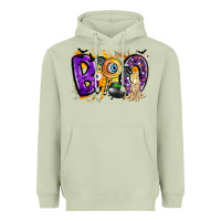 Matcha boo Heavyweight Hoodie - CowhideDigitalArt