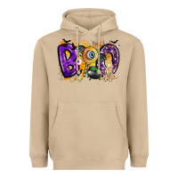 Mushroom boo Heavyweight Hoodie - CowhideDigitalArt