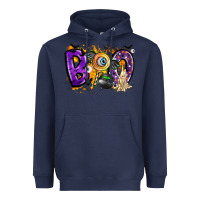 Navy boo Heavyweight Hoodie - CowhideDigitalArt