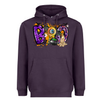 Plum boo Heavyweight Hoodie - CowhideDigitalArt