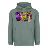 Sage boo Heavyweight Hoodie - CowhideDigitalArt