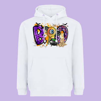 Boo Heavyweight Hoodie Designed By Cowhidedigitalart