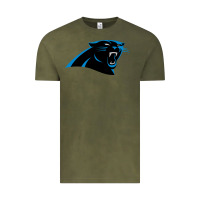 Vintage Olive thesportcarolinapantherslogo Vintage Tee - FloraArt