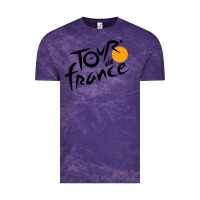 Cloud Purple tour de france cycling Vintage Tee - ArtMosaic