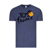Vintage Denim tour de france cycling Vintage Tee - ArtMosaic