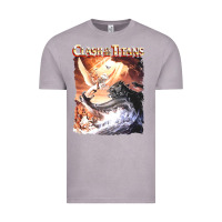 Vintage Zinc Clash of the Titans (Transparent) Vintage Tee - ArtMosaic
