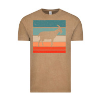 Vintage Coffee goat goats retro style vintage 140 goat lover Vintage Tee - ArtMosaic
