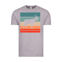 Vintage Zinc goat goats retro style vintage 140 goat lover Vintage Tee - ArtMosaic