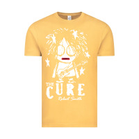 Vintage Mustard Limited Edition The-Cure-Robert-Smith Vintage Tee - ArtMosaic