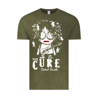 Vintage Olive Limited Edition The-Cure-Robert-Smith Vintage Tee - ArtMosaic