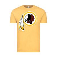 Vintage Mustard the indian red skins clasic Vintage Tee - ArtMosaic
