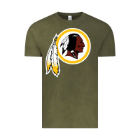 Vintage Olive the indian red skins clasic Vintage Tee - ArtMosaic