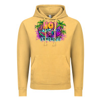 Vintage Mustard Hot wife summer Vintage Hoodie - NancyCooperArtShop