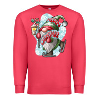 Cardinal merry Christmas gnome Premium Sweatshirt - CowhideDigitalArt