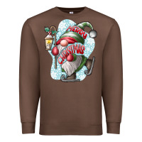 Chestnut merry Christmas gnome Premium Sweatshirt - CowhideDigitalArt