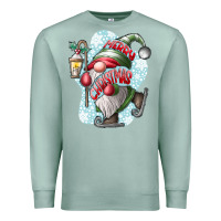 Seafoam merry Christmas gnome Premium Sweatshirt - CowhideDigitalArt