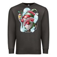 Smoke merry Christmas gnome Premium Sweatshirt - CowhideDigitalArt