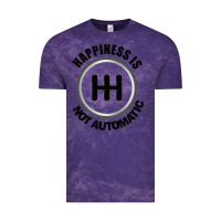 Cloud Purple Happiness is Not Automatic..Save the manuals.. 3 Pedals Cars Lovers gi Vintage Tee - ArtMosaic