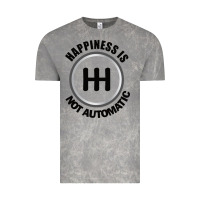 Cloud Rock Happiness is Not Automatic..Save the manuals.. 3 Pedals Cars Lovers gi Vintage Tee - ArtMosaic